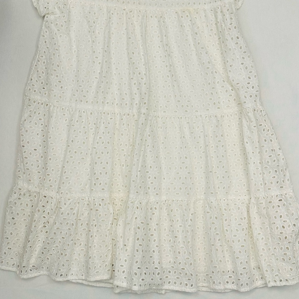 Hayden White Eyelet Mini Dress